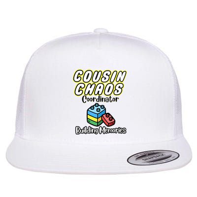 Cousin Chaos Coordinator Building Memories Flat Bill Trucker Hat