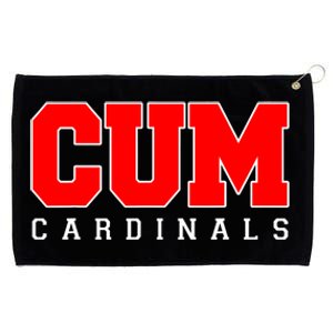 Cum Cardinals_ Christian University Michigan Grommeted Golf Towel