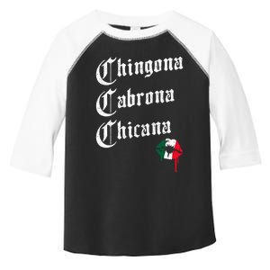 Chingona Cabrona Chicana Kissing – Funny Mexican Woman Latina Toddler Fine Jersey T-Shirt