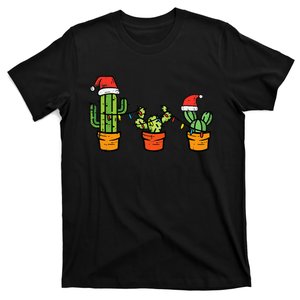 Christmas Cactus Cute Succulent Plant Xmas T-Shirt