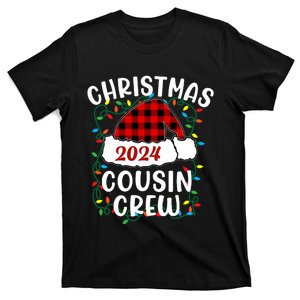 Cousin Crew Cousins Christmas 2024 Family Matching Pajamas T-Shirt