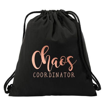 Chaos Coordinator Drawstring Bag