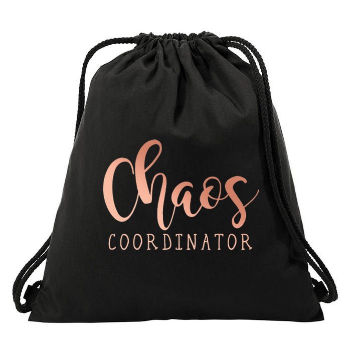 Chaos Coordinator Drawstring Bag