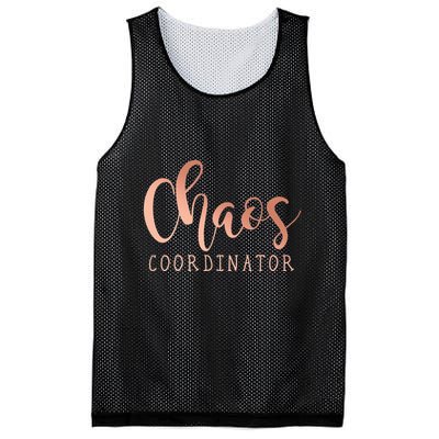 Chaos Coordinator Mesh Reversible Basketball Jersey Tank