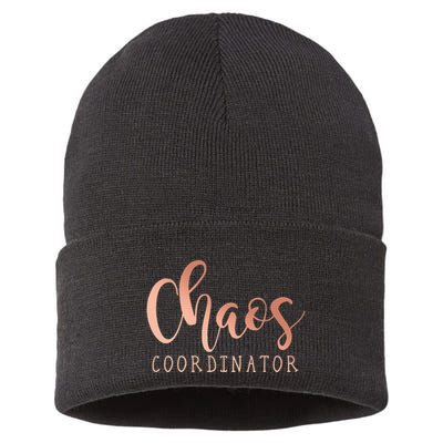 Chaos Coordinator Sustainable Knit Beanie
