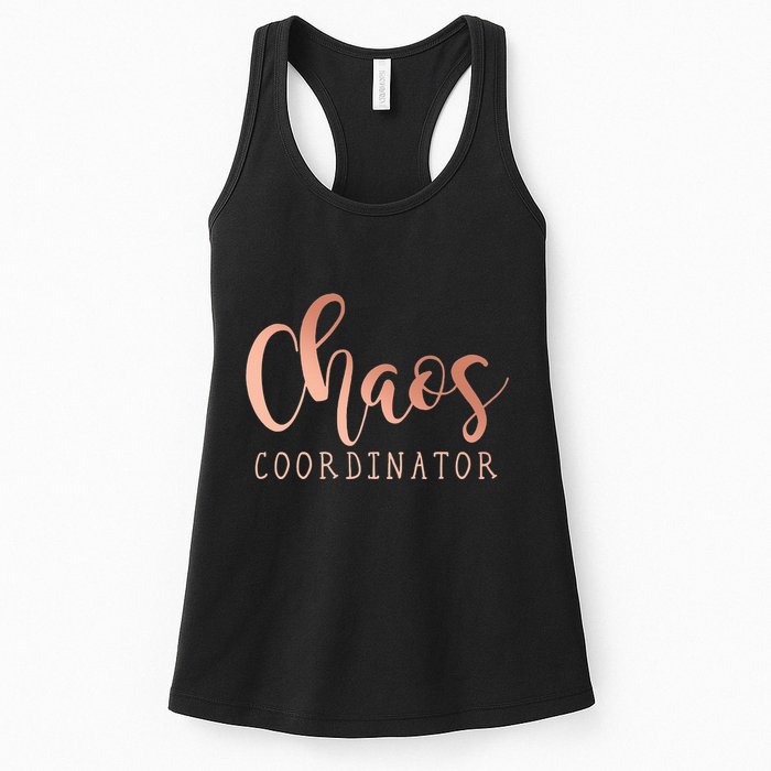 Chaos Coordinator Womens Tank Top