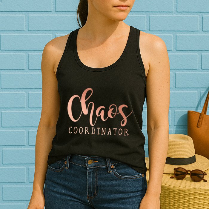 Chaos Coordinator Womens Tank Top