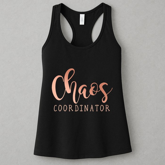 Chaos Coordinator Womens Tank Top