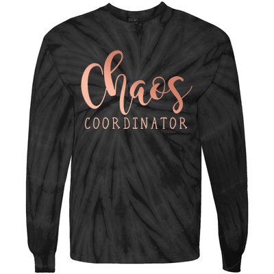 Chaos Coordinator Tie-Dye Long Sleeve Shirt