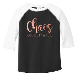 Chaos Coordinator Toddler Fine Jersey T-Shirt