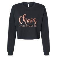 Chaos Coordinator Cropped Pullover Crew