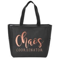 Chaos Coordinator Zip Tote Bag