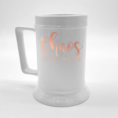 Chaos Coordinator Beer Stein