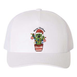 Christmas Cactus Cute Comfort Christmas Yupoong Adult 5-Panel Trucker Hat