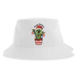 Christmas Cactus Cute Comfort Christmas Sustainable Bucket Hat