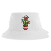 Christmas Cactus Cute Comfort Christmas Sustainable Bucket Hat