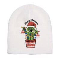 Christmas Cactus Cute Comfort Christmas Short Acrylic Beanie