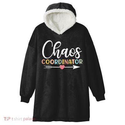 Chaos Coordinator Hooded Wearable Blanket