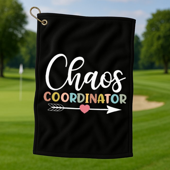 Chaos Coordinator Golf Towel