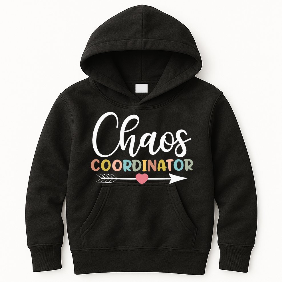 Chaos Coordinator Kids Hoodie
