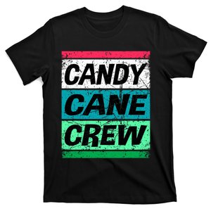 Cute Candy Cane Crew Christmas Xmas T-Shirt