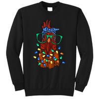 Christmas Chicken Cute Comfort Christmas Sweatshirt