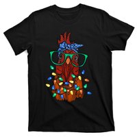 Christmas Chicken Cute Comfort Christmas T-Shirt