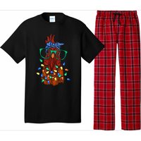 Christmas Chicken Cute Comfort Christmas Pajama Set