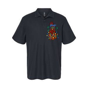 Christmas Chicken Cute Comfort Christmas Softstyle Adult Sport Polo