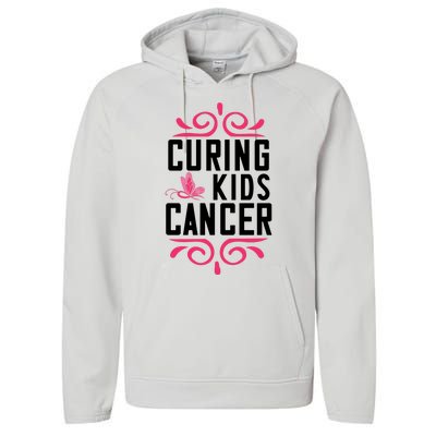 Curing Cancer Performance Fleece Hoodie