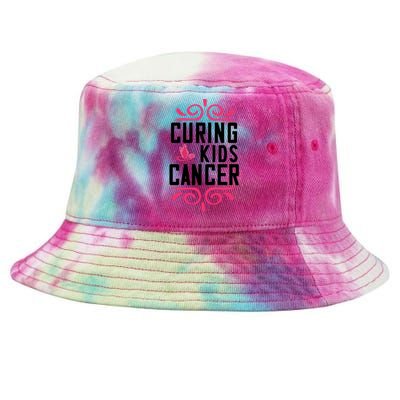 Curing Cancer Tie-Dyed Bucket Hat