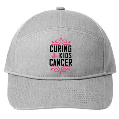 Curing Cancer 7-Panel Snapback Hat