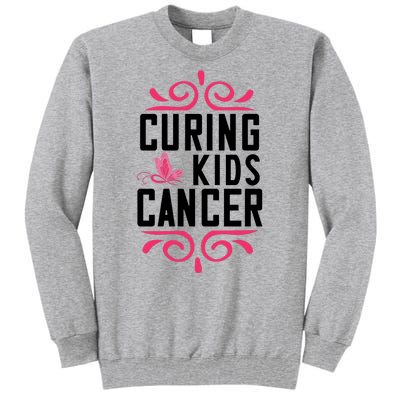 Curing Cancer Tall Sweatshirt