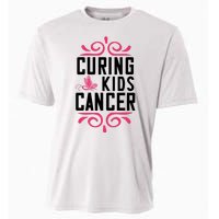 Curing Cancer Cooling Performance Crew T-Shirt