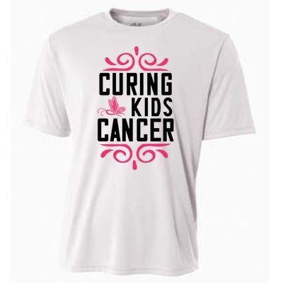 Curing Cancer Cooling Performance Crew T-Shirt