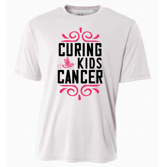 Curing Cancer Cooling Performance Crew T-Shirt