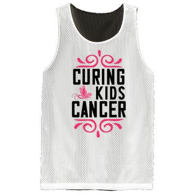 Curing Cancer Mesh Reversible Basketball Jersey Tank