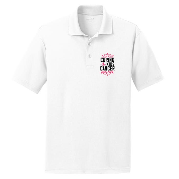 Curing Cancer PosiCharge RacerMesh Polo