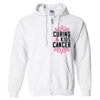 Curing Cancer Full Zip Hoodie