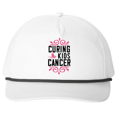 Curing Cancer Snapback Five-Panel Rope Hat