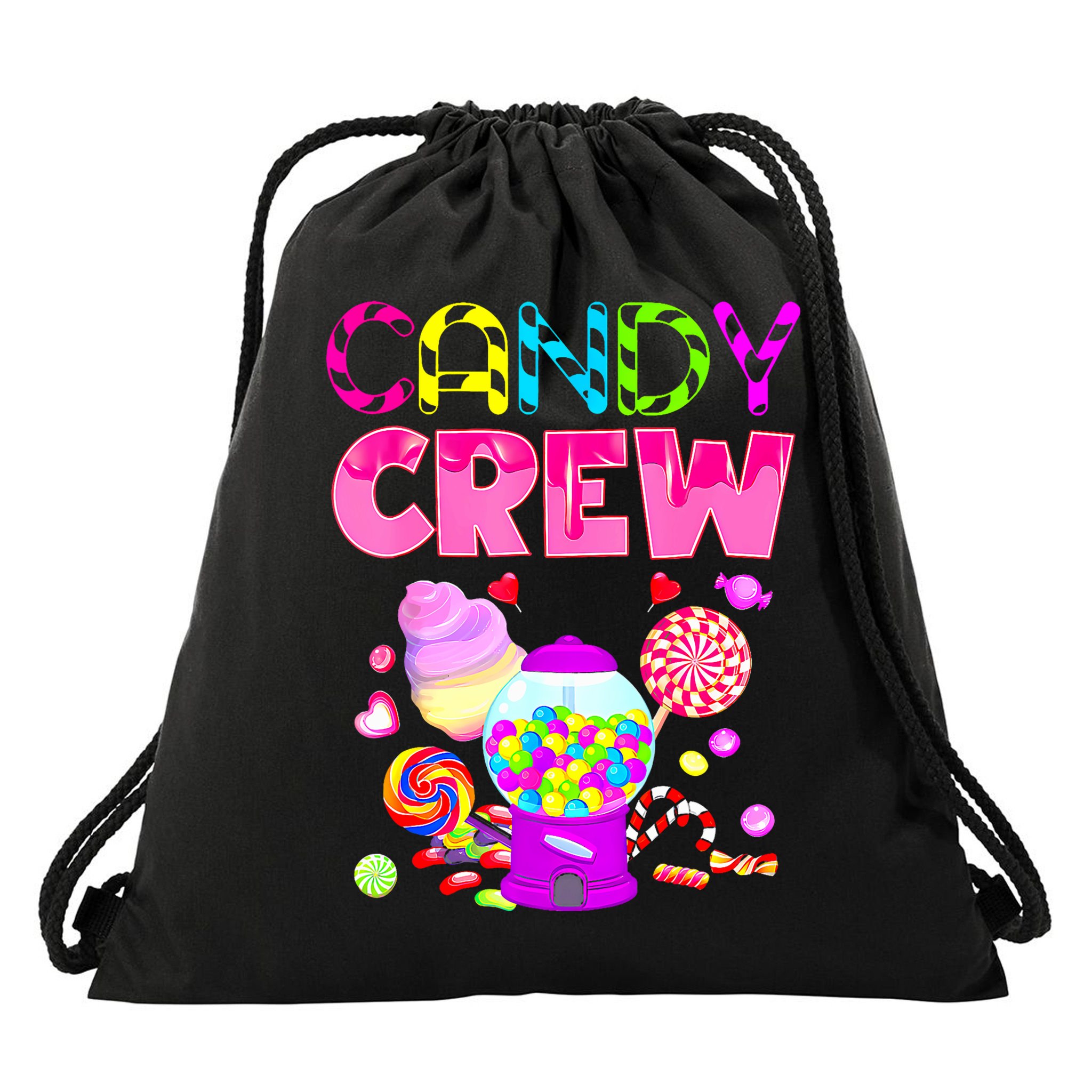 Candy Crew Candy Costume Candy Land Sweetie Drawstring Bag