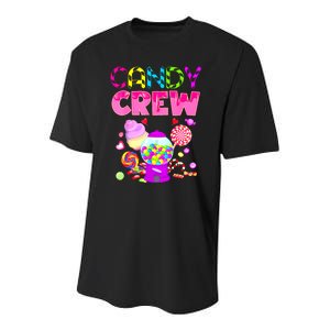 Candy Crew Candy Costume Candy Land Sweetie Youth Performance Sprint T-Shirt