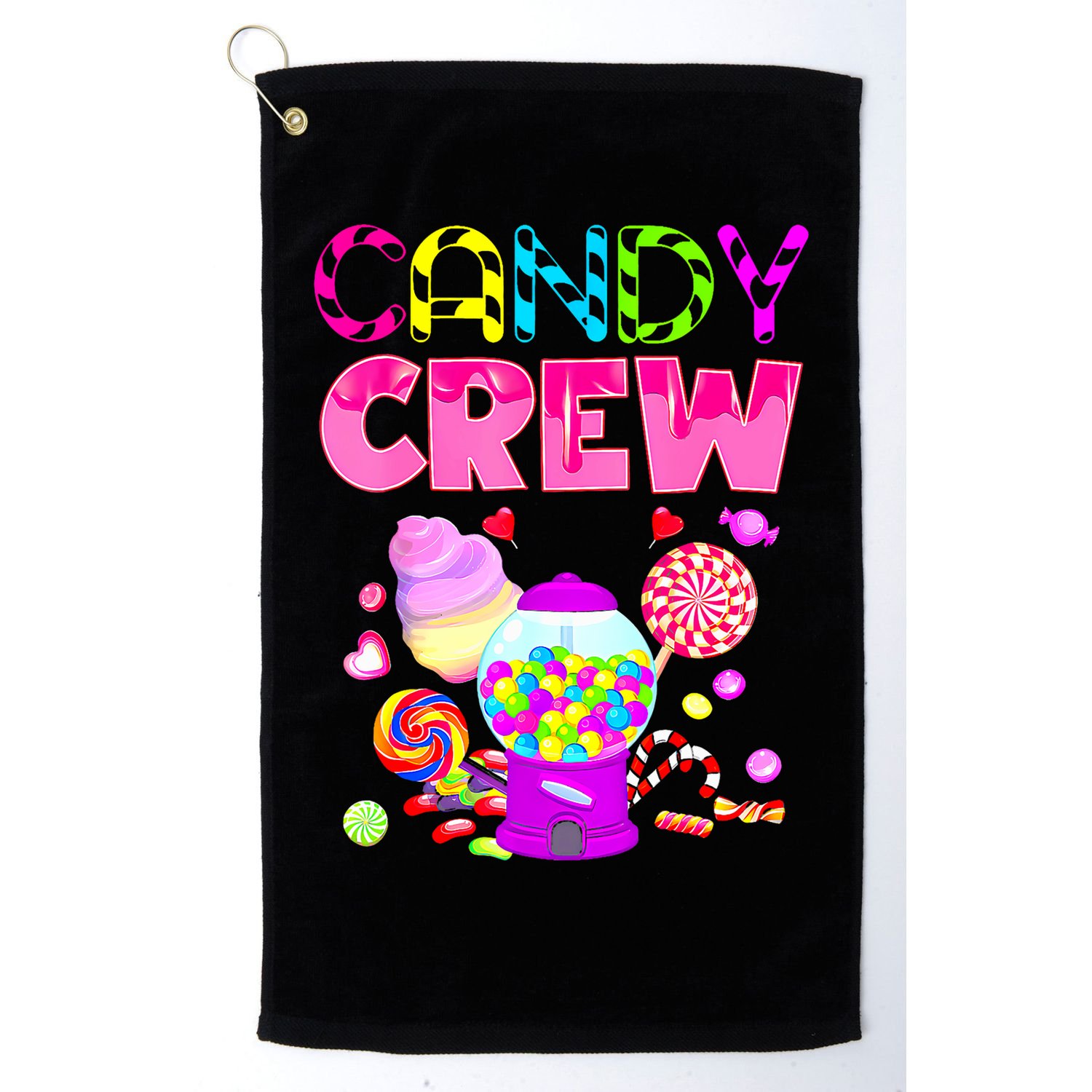Candy Crew Candy Costume Candy Land Sweetie Golf Towel