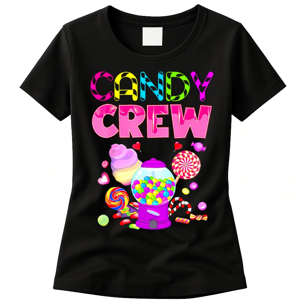 Candy Crew Candy Costume Candy Land Sweetie Womens T-Shirt