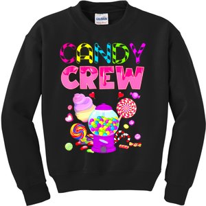 Candy Crew Candy Costume Candy Land Sweetie Kids Sweatshirt