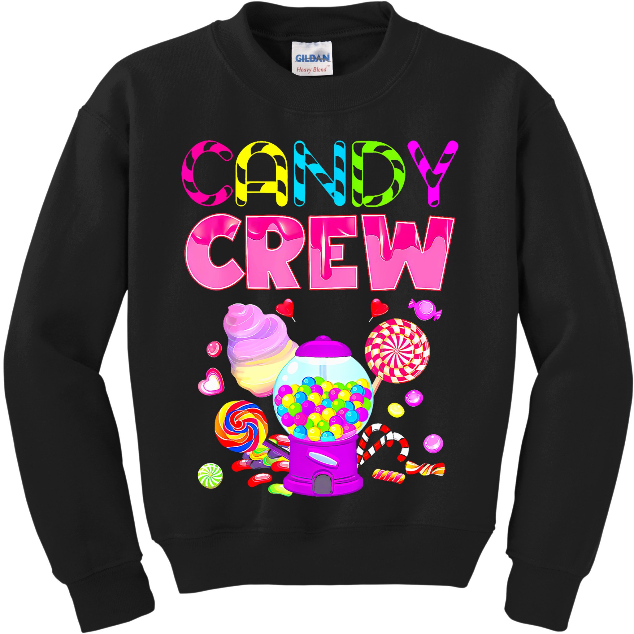 Candy Crew Candy Costume Candy Land Sweetie Kids Sweatshirt