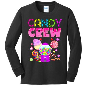 Candy Crew Candy Costume Candy Land Sweetie Kids Long Sleeve Shirt