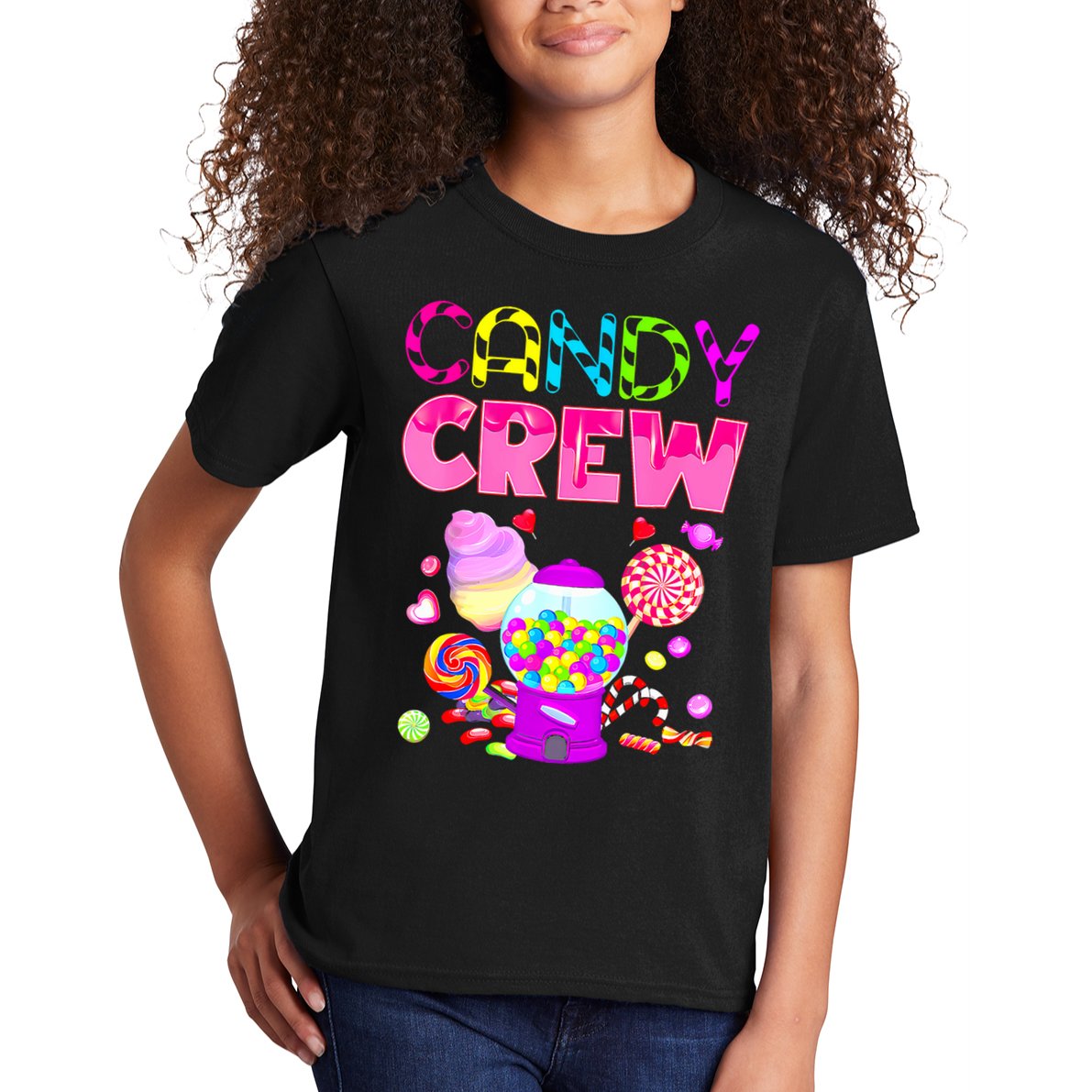 Candy Crew Candy Costume Candy Land Sweetie Kids T-Shirt