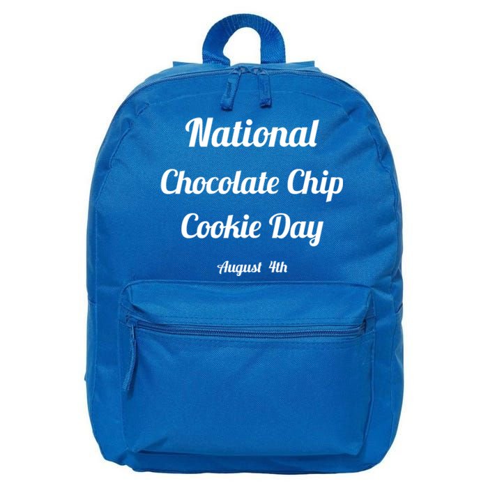 Chocolate Chip Cookie Day Gift 16 in Basic Backpack