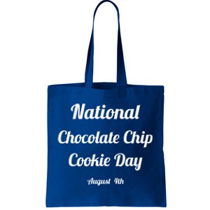 Chocolate Chip Cookie Day Gift Tote Bag